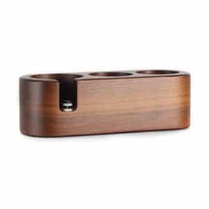 tamping station ( walnut wood)