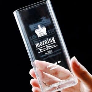 Square Glass 400ml
